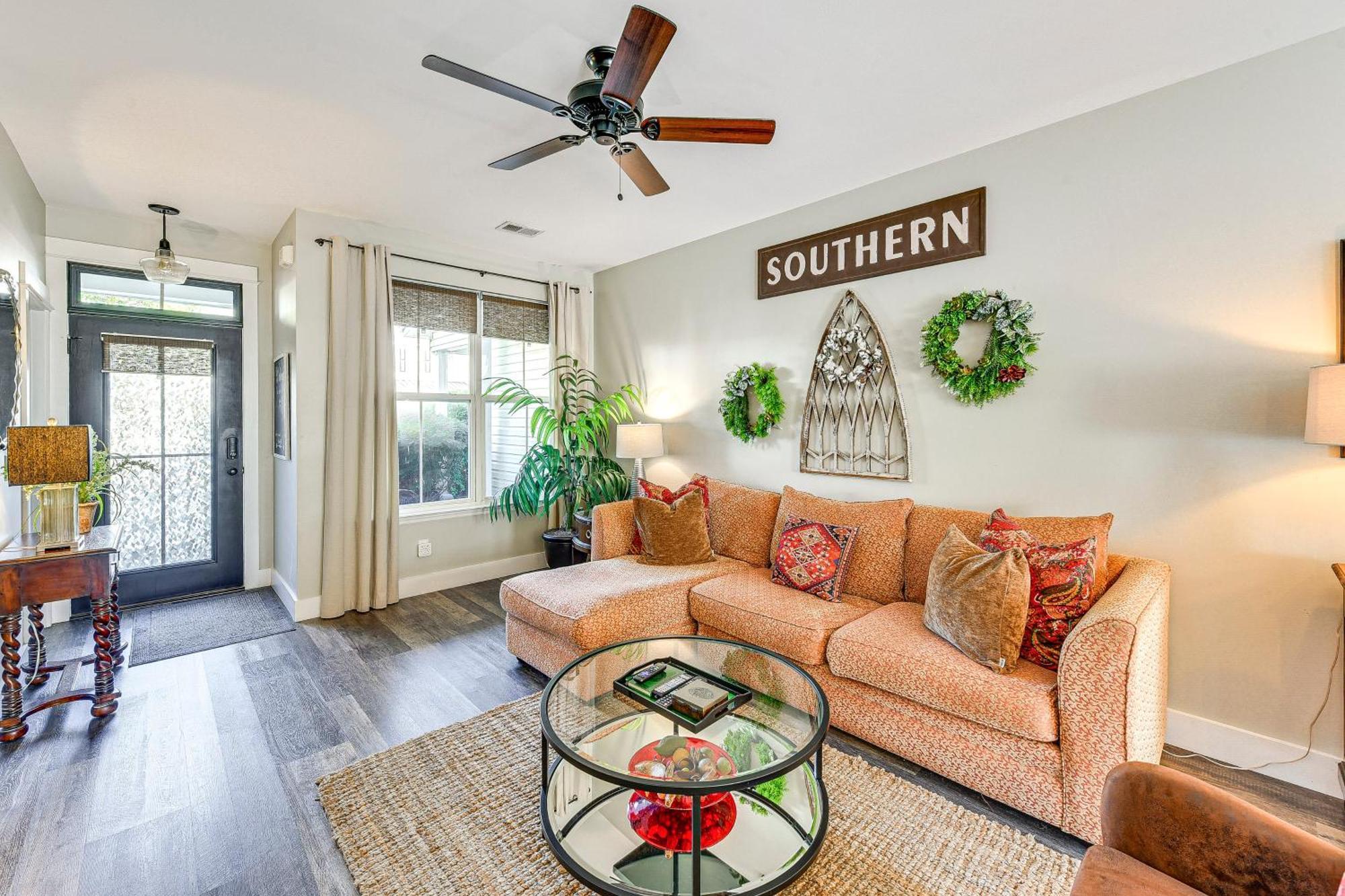 Cheerful Bluffton Townhome 1 Mi To Old Town! Dış mekan fotoğraf